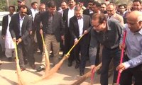 Sindh government 'clean and green city' drive kicks off