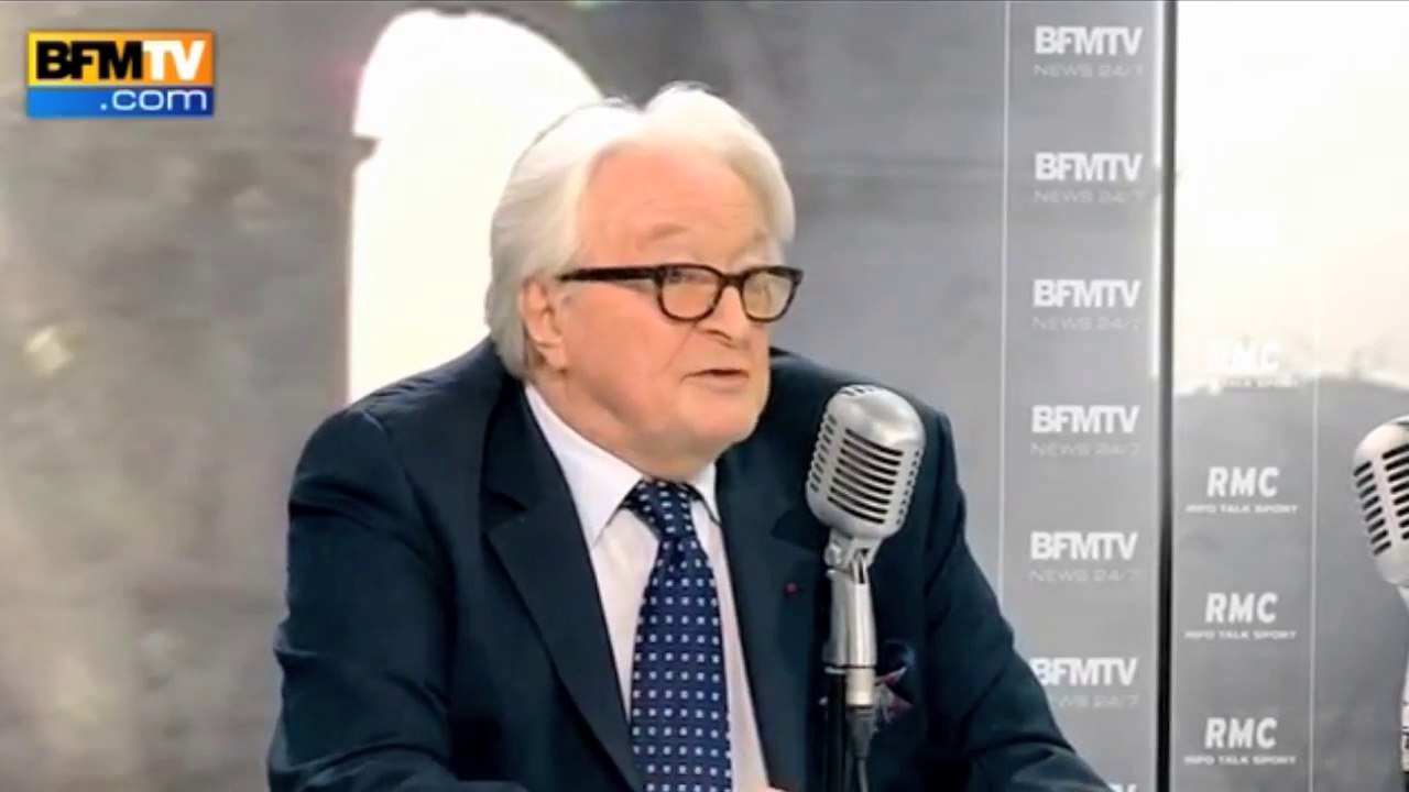 Roland Dumas chez Jean-Jacques Bourdin