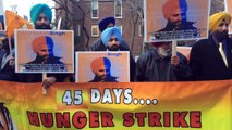 Sikh Protest in NYC In Support of Bhai Gurbaksh