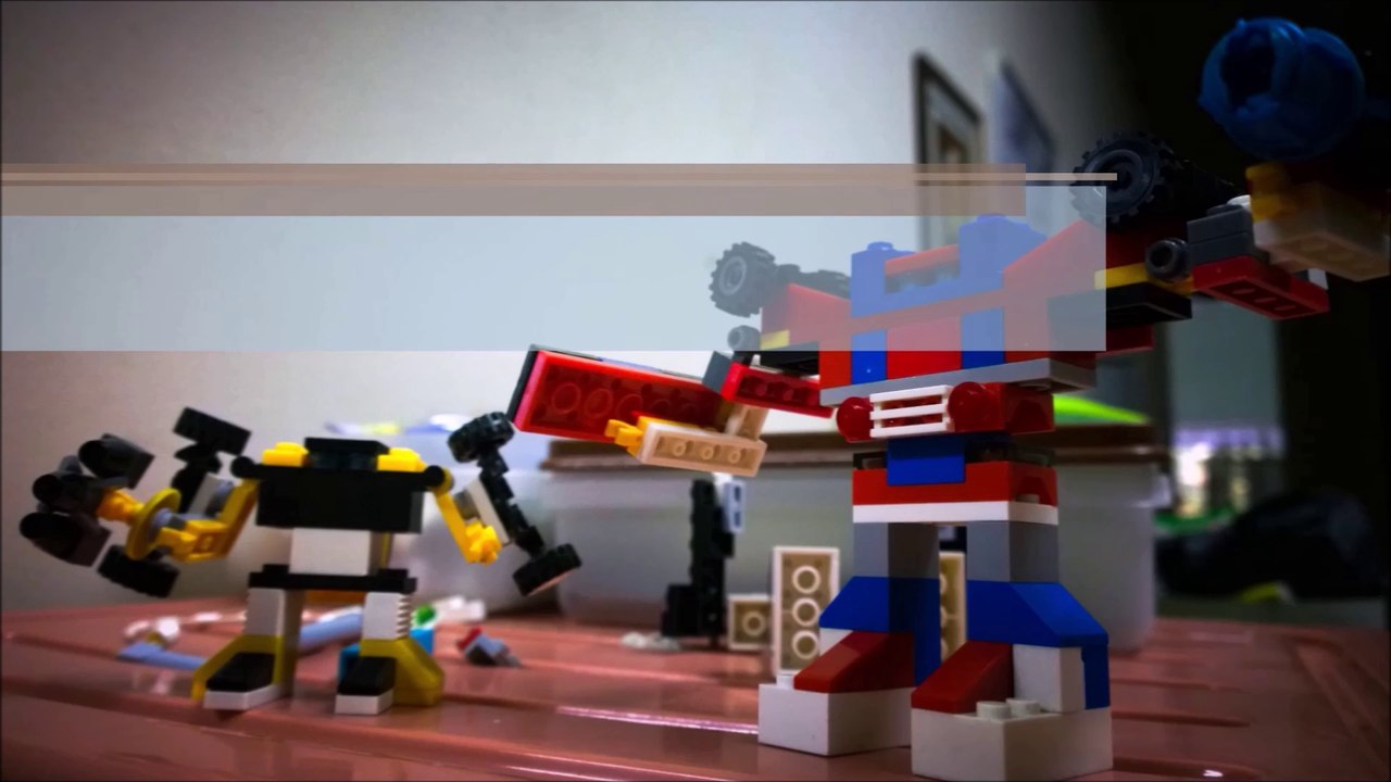 Transformer Lego clone DIY stop motion
