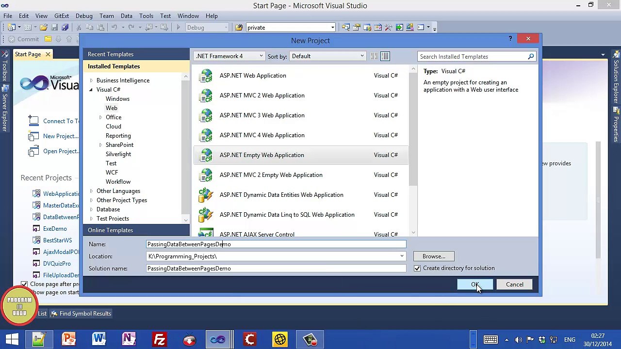 ASP.NET C# Tutorials - State Management using Controls In Urdu