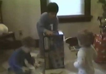 Kids Get Nintendo Christmas in 1988