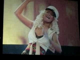 Christina Aguilera Candyman Live