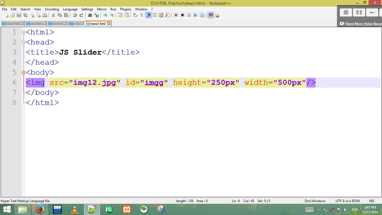 How to Make a Web Image Slider in JavaScript in an Easy Way and With Short Code. JavaScript Tutorial