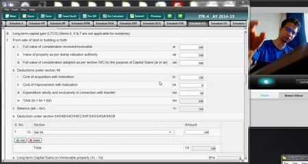 1044( Income tax ) How to quantify capital gain exemption during scrutiny assessment (Live)