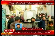 MQM Leader Khalid Maqbool Siddiqui On Metro News: Rescue & Relief Operation in Timber Market Karachi
