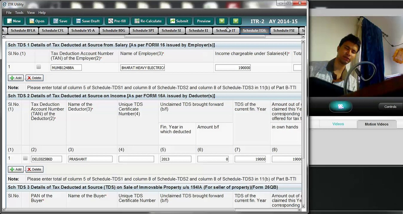 1054( Income tax ) How is a NRI supposed to fill income in different heads ( Concept)