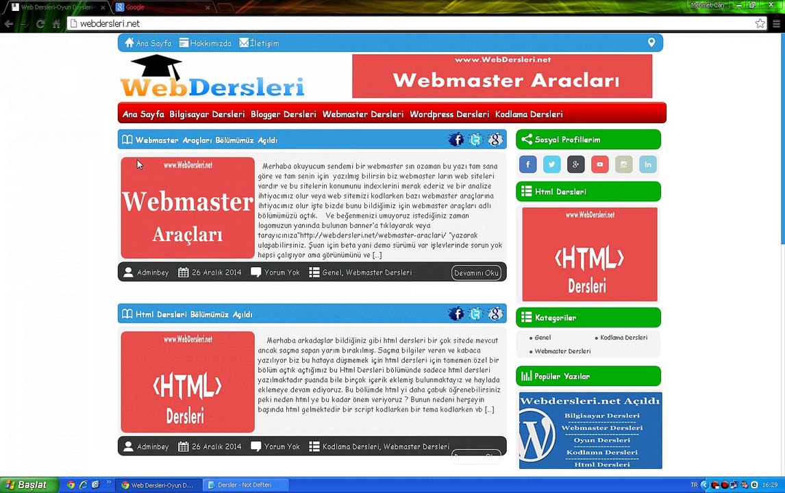 Blogger Blog Kurma - Blogger Ücretsiz Blog Açma - Blogger Dersleri