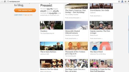 Video Curso  Como Utilizar Wordpress - Parte 1