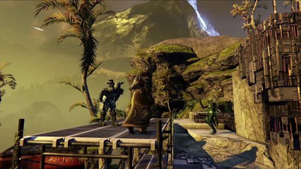 Destiny Battling the Cabal on Mars Vex on Venus and Hive on the Moon