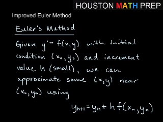 Improved Euler Method