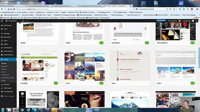 Wordpress Tutorial für den SMM Kurs