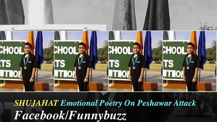 Shujahat Awesome Poetry On Peshawar Attack From Australia