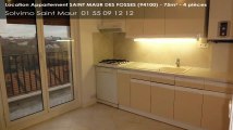 A louer - appartement - SAINT MAUR DES FOSSES (94100) - 4 pièces - 75m²