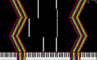 [Black MIDI] Piano From Above - Nyan Cat SEIZURE WARNING! - MIDI by Me