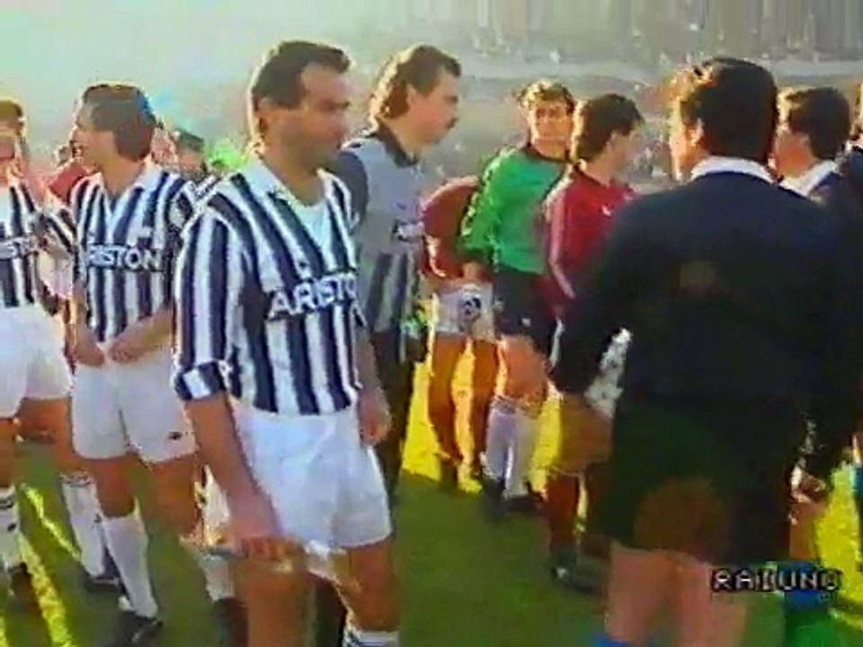 Juventus - Torino 1-0 (31.12.1988) 11a Andata Serie A.