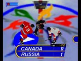Olympic Hockey Nagano 98 : Russie Vs Canada (N64)