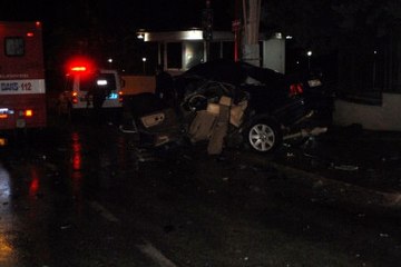 Aşırı Hız Ölüm Getirdi: 1 Ölü, 2 Yaralı