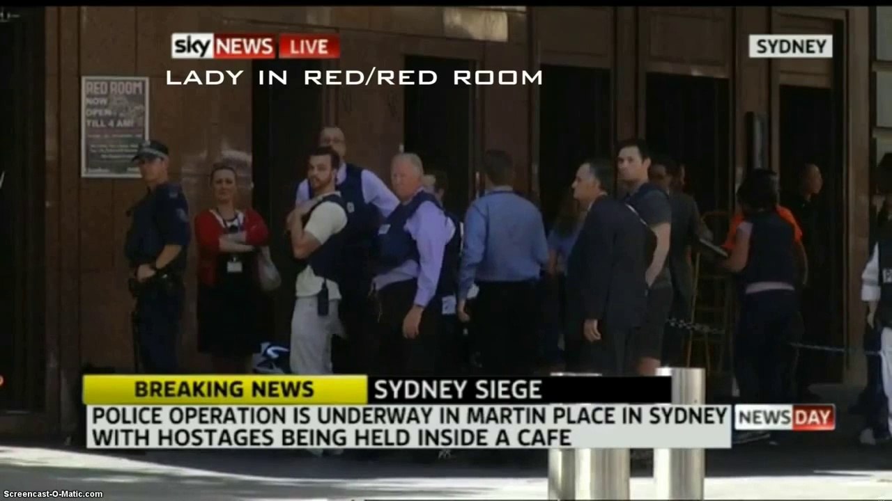 somebody's watching me at the sydney siege