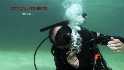 belajar diving menyelam 11 Free Flowing Regulator, Skill # 11.mpg-0011