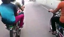 Bike Wheeling in Lahore - lahorei great wheeler