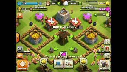 Clash of Clans FR   Niveau 1 jusqu'au bout 1  Introduction