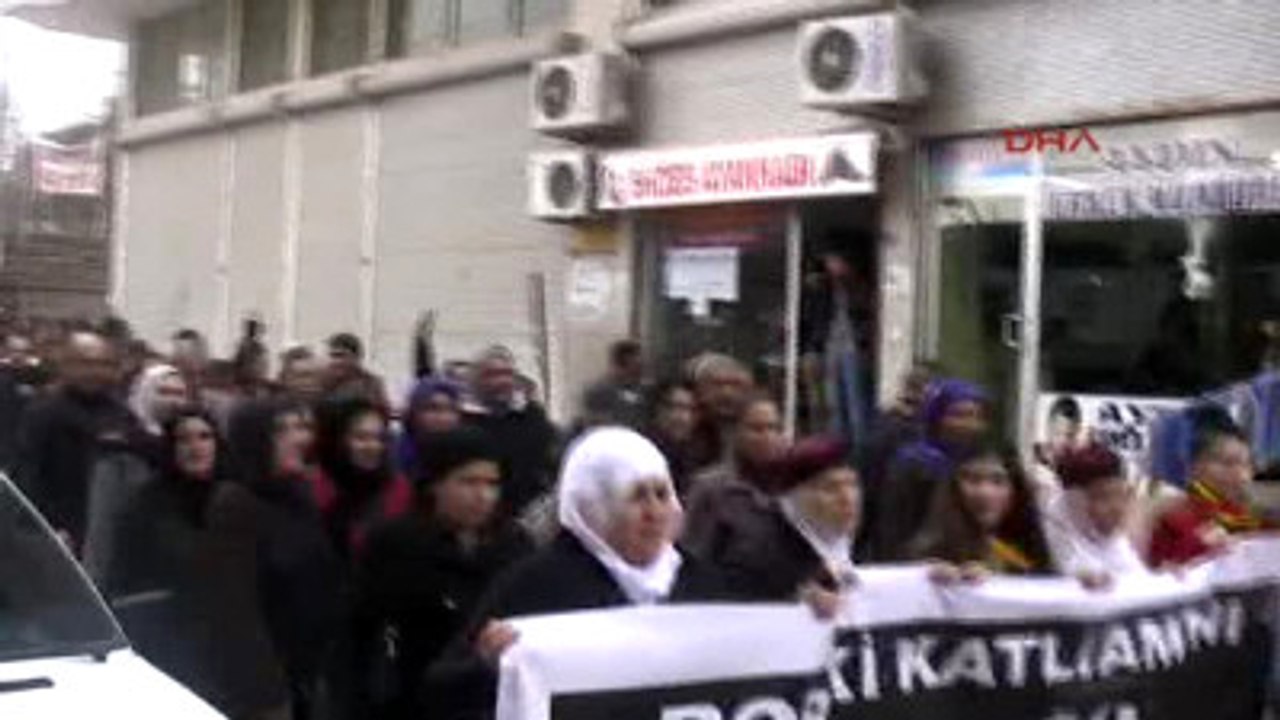 Viranşehir'de Uludere Protestosu