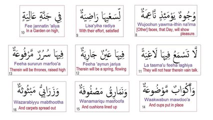 Surah 88 Al Ghashiyah The Overwhelming Event Recited by Minshawi - Video Dailymotion