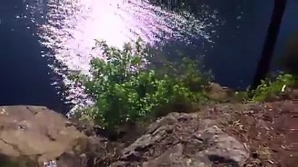 Cliff jumping gone wrong man drowned