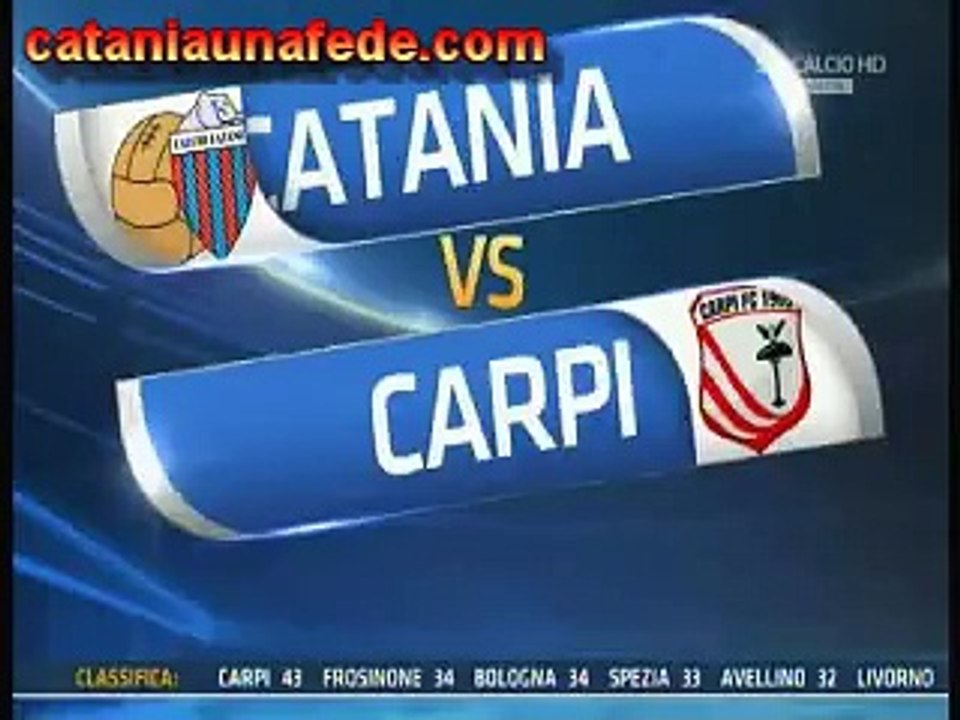 Catania-Carpi 0-2