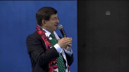 Davutoğlu: "Kim Ne Yaparsa Yapsın,türkiye Filistinli Kardeşlerinin Yanındadır"