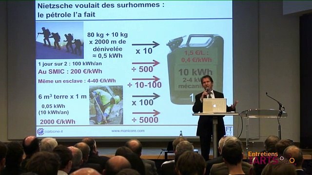Jean-Marc Jancovici, La transition énergétique, un choix évident ? , Arts & Métiers, Paris, 17 novembre 2014, 1 de 2