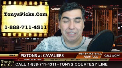 Cleveland Cavaliers vs. Detroit Pistons Free Pick Prediction NBA Pro Basketball Odds Preview 12-28-2014
