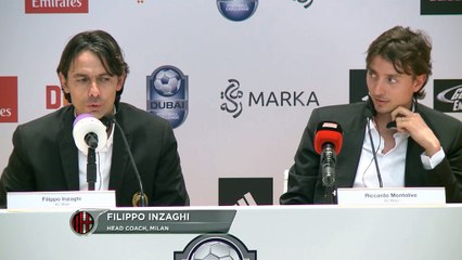 Inzaghi considera al Madrid favorito para ganar la Champions