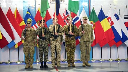 Cerimônia marca fim da missão da Otan no Afeganistão