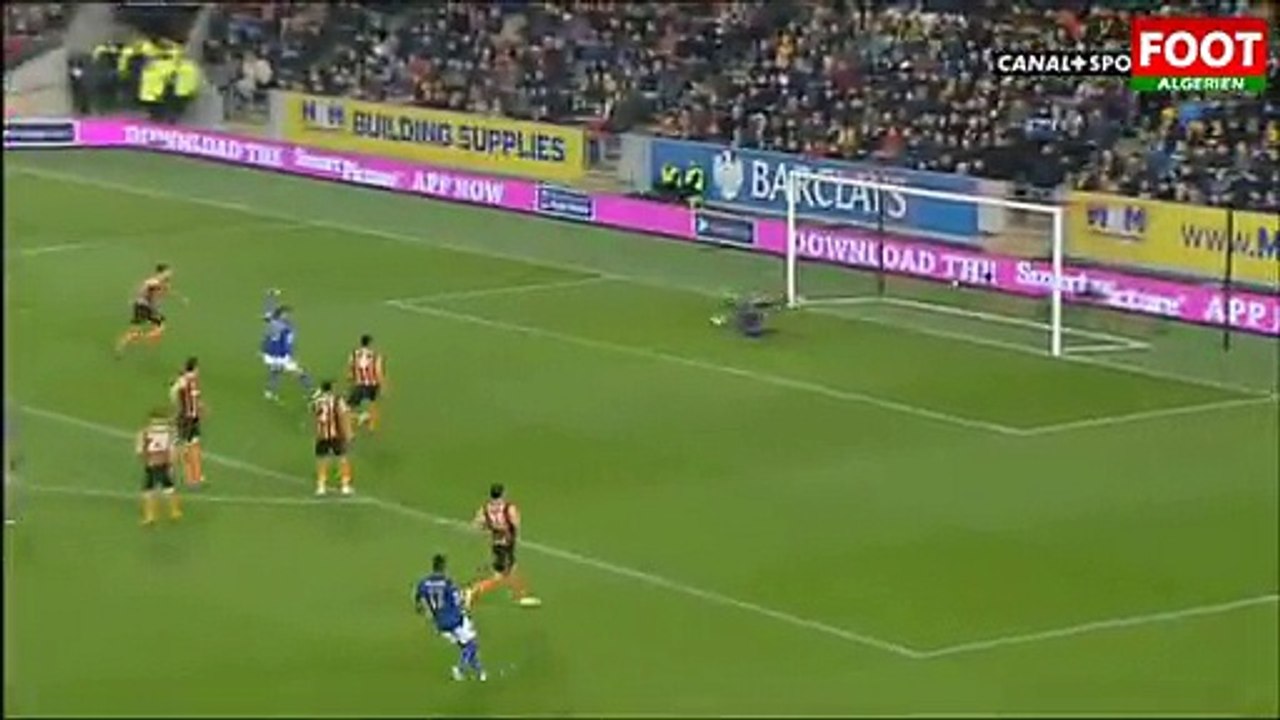 هدف رياض محرز ضد هال سيتي