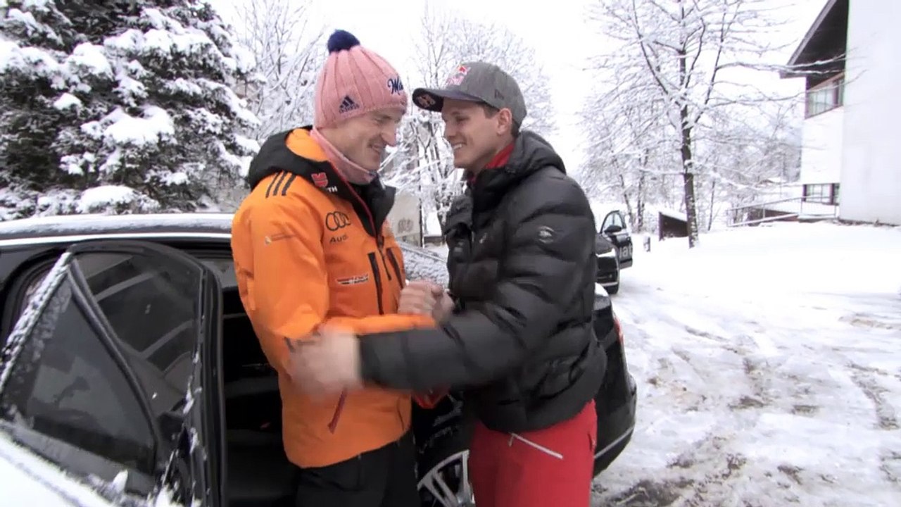 Skispringen: Morgenstern interviewt Freund