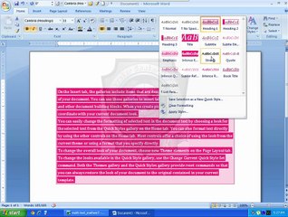 MS Word 2007 Tutorial in Urdu Part (12) 23-12-14