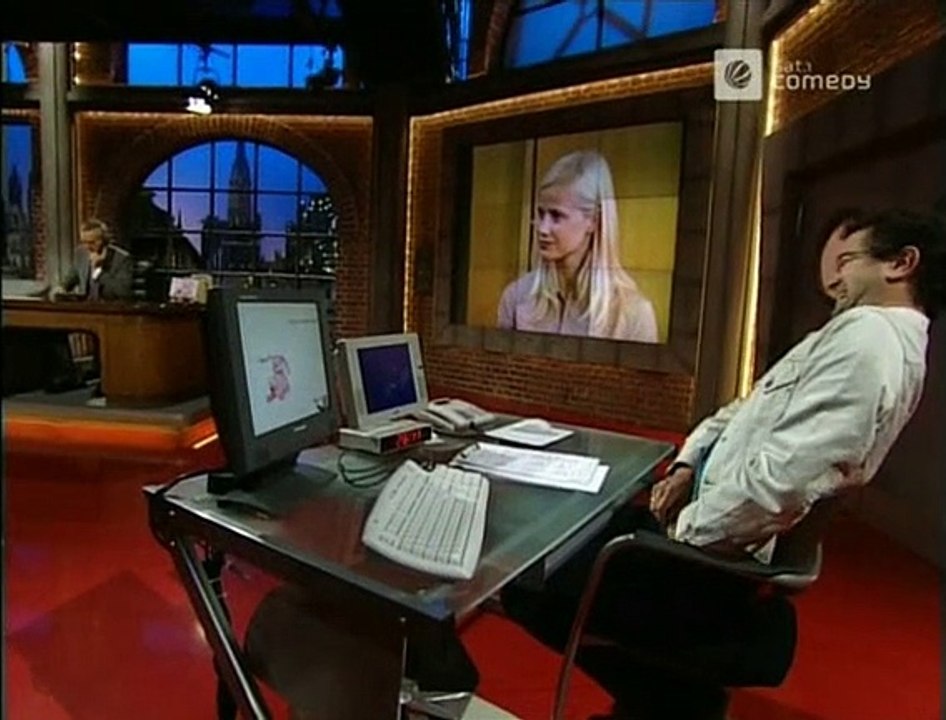 Die Harald Schmidt Show - 0955 - 2001-07-11 - Katja Poensgen, Manfred Lehmann