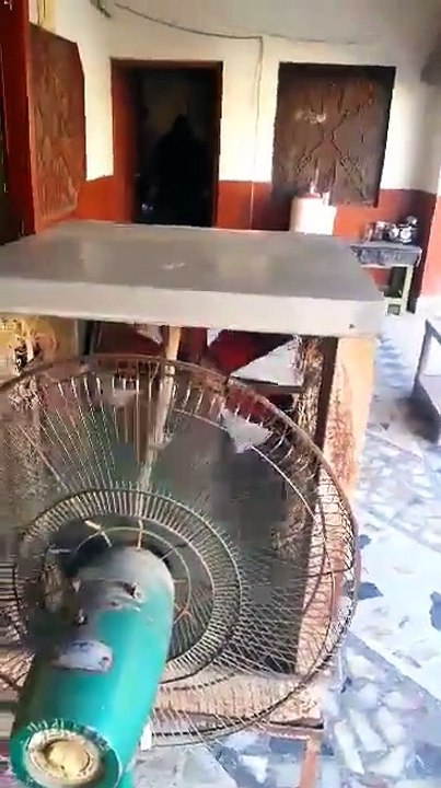 Fluid Mechanics Induction with two fans