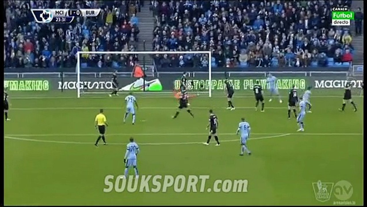 مانشستر سيتي 2-2 بيرنلي