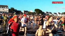 Fouesnant (29). 500 baigneurs pour le dernier bain de l'année