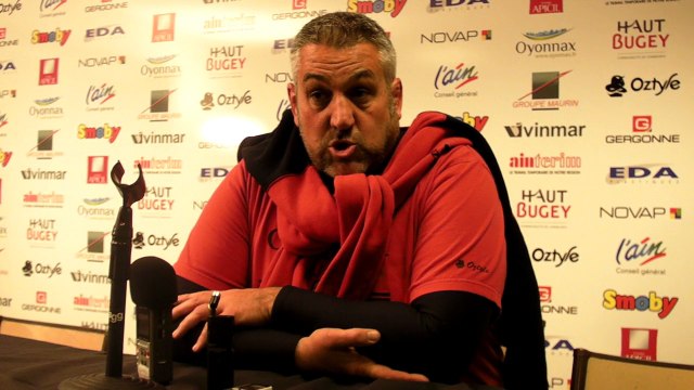 Rugby Top 14 - Christophe Urios après Oyonnax - Bayonne