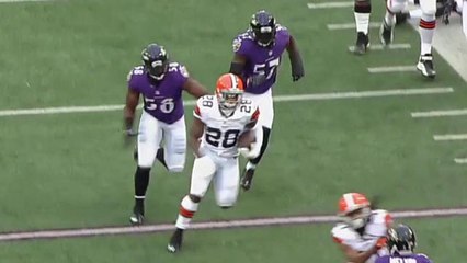 Terrance West carries for 36 yards