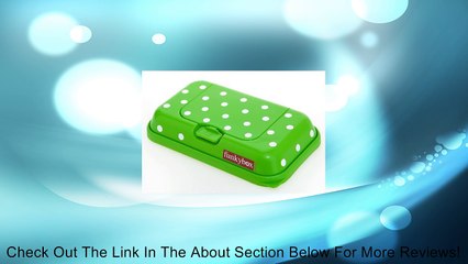 Funky Box ToGo Easy Wipe Travel Dispenser box Green Polka Review