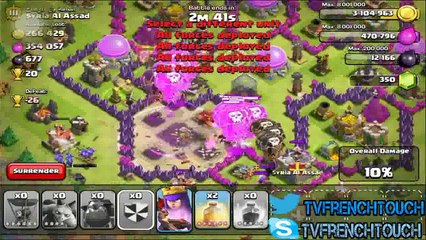MoBaV Technique Molosse De Laves  Attaque Au Molosse De Laves New Troop Lava Hound