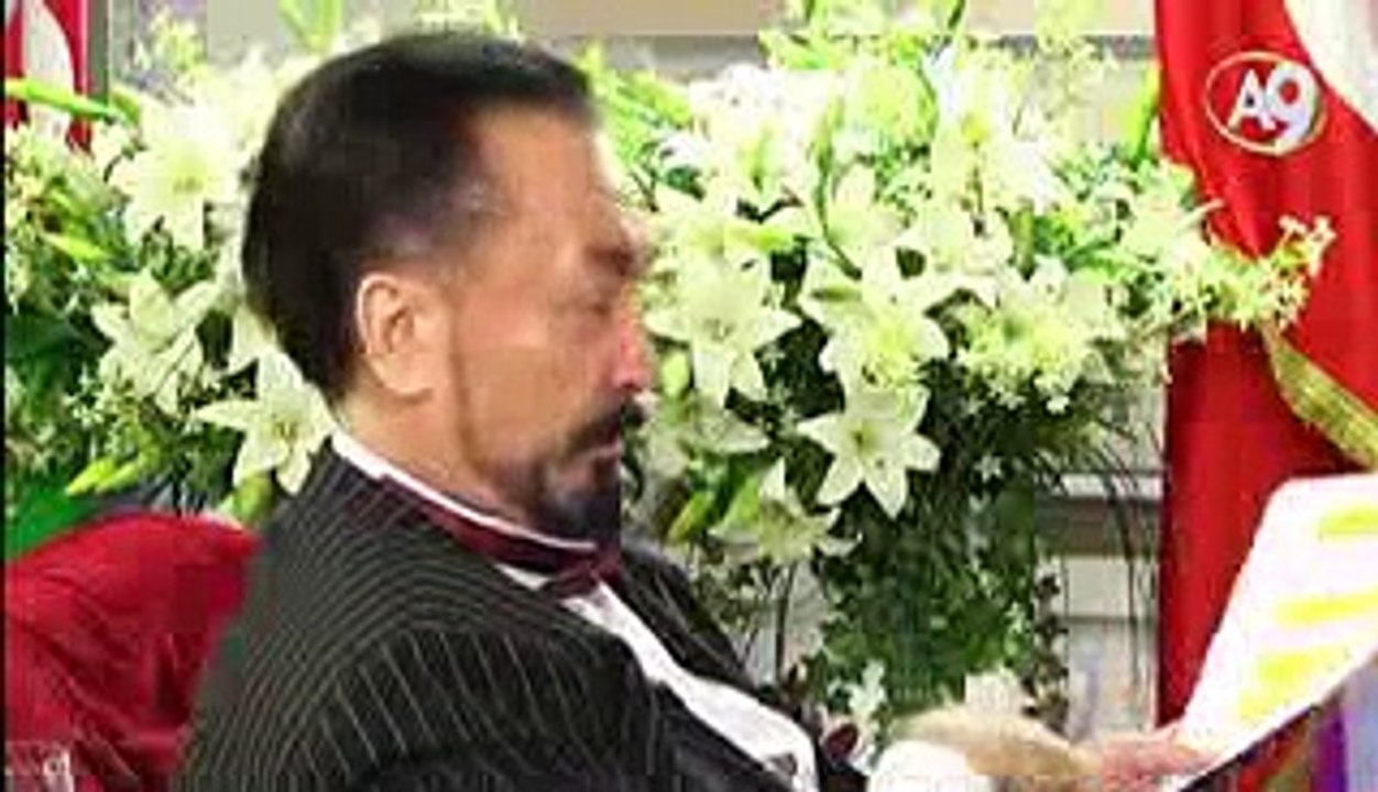 Merhum Necmettin Erbakan Hocamızın bir talebesinin Adnan Oktar’a mesajı
