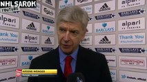 West Ham vs Arsenal 1 - 2 - Arsene Wenger post-match interview.