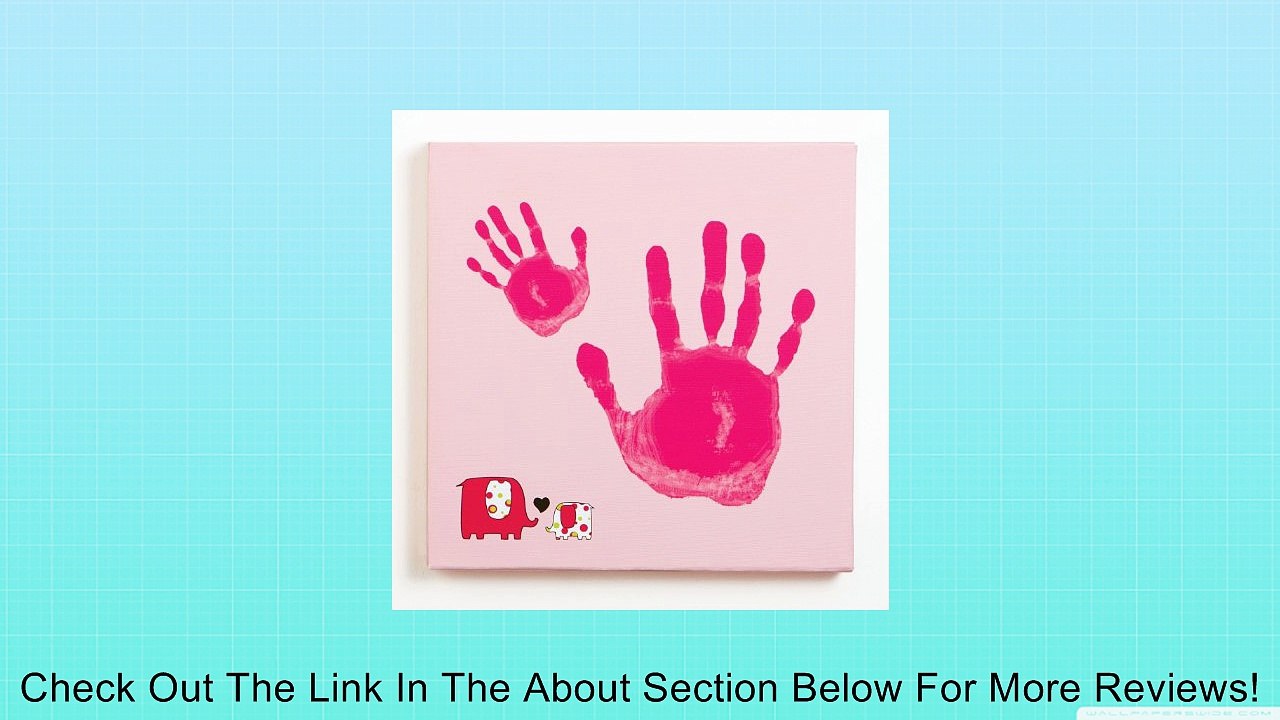 Pearhead Baby and Me Handprint Canvas Kit Review