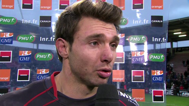 TOP14 - Toulouse-Racing: Interview Vincent Clerc (TLS) - J14 - Saison 2014/2015